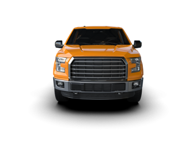 Modern bir kamyonet. 3d illüstrasyon.