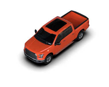 Beyaz arka planda kırmızı kamyon.