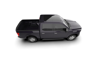 modern beyaz zemin üzerine siyah bir araba