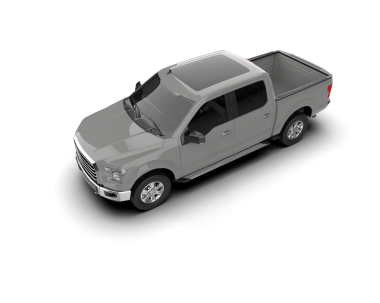 beyaz küçük araba izole edildi