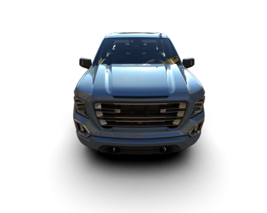 Stüdyo ortamında daha az genel bir konsept arabanın 3 boyutlu çizimi