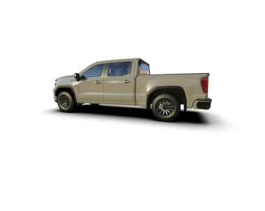 Araba beyaz arka planda izole edilmiş. 3D görüntüleme - illüstrasyon