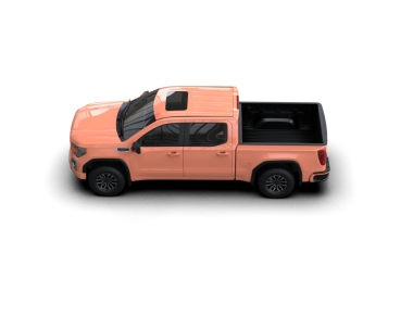 Modern araba beyaz arka planda izole edilmiş. 3d oluşturma