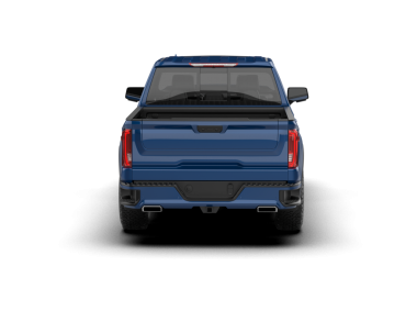 mavi araba beyaz arkaplanda izole edildi