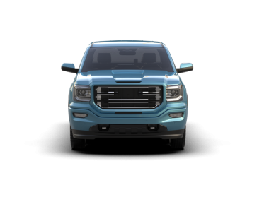 Siyah arka planda mavi modern bir araba. 3d illüstrasyon