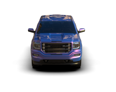 mavi modern SUV arabası