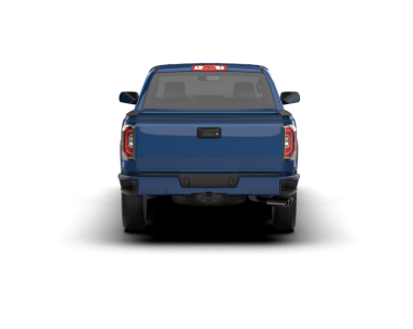 Modern araba arka planda izole edilmiş. 3d oluşturma -