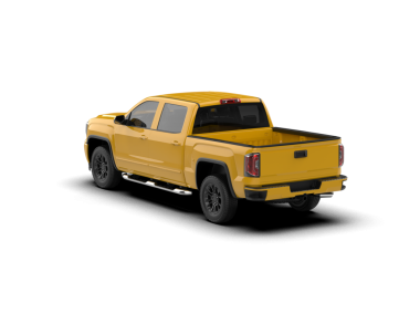 Beyaz arka planda 3 boyutlu bir pikap çizimi.