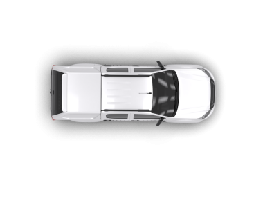 3 boyutlu bir araba çizimi. Siyah bir arka planda izole edilmiş. 3d illüstrasyon