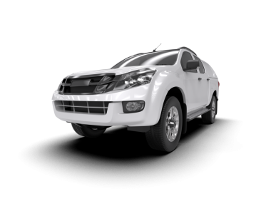 modern otomobil arka planda izole edildi