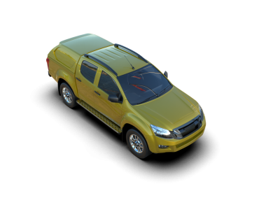 3 boyutlu bir araba.