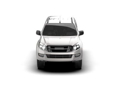 SUv beyaz arkaplanda izole edildi