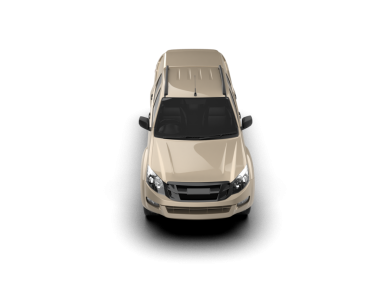 beyaz arka planda modern şehir arabası 3 boyutlu görüntüleme - izole edilmiş