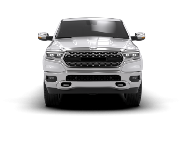 Beyaz arka planda beyaz bir araba. 3d oluşturma