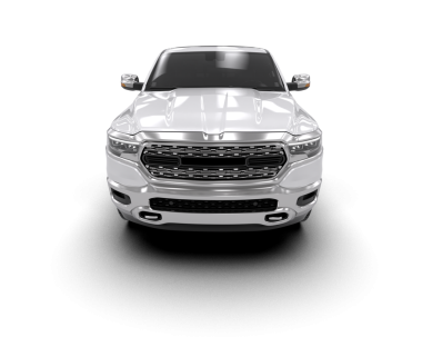 Beyaz arka planda lüks, modern bir araba. 3d oluşturma