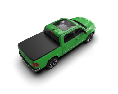 yeşil oyuncak araba siyah arkaplanda izole edildi