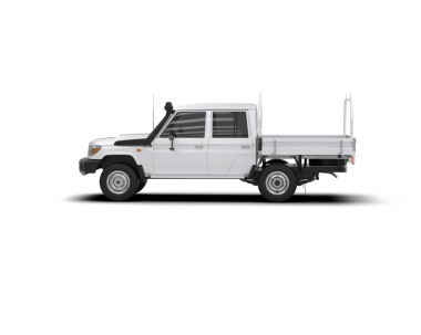 Modern beyaz kamyon. 3d oluşturma.