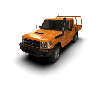 modern kamyonet kırpma yolu ile beyaz arka planda izole