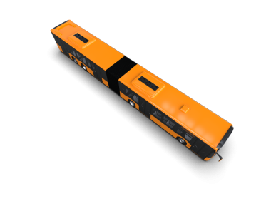 turuncu ve siyah renk siyah üzerine izole