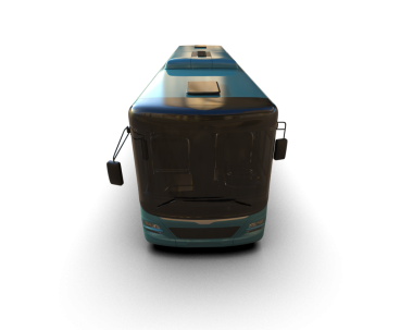 Siyah bir robotun karanlık arka planda 3 boyutlu görüntülenmesi