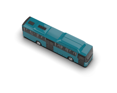 Otobüs simgesi, izometrik biçim