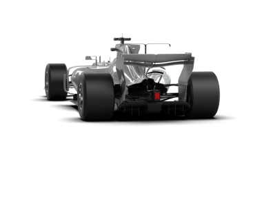 Siyah arka plandaki arabaların yarış formülü