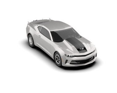 modern araba beyaz arka planda izole edildi. 3 d illüstrasyon