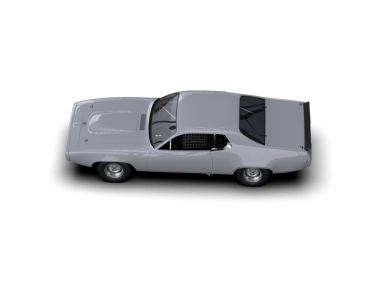 Siyah arka planda izole edilmiş küçük gümüş klasik araba.