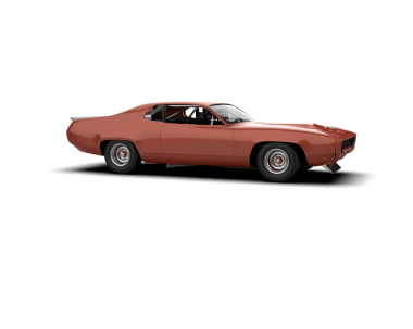 Bir Amerikan arabasının 3 boyutlu resmi