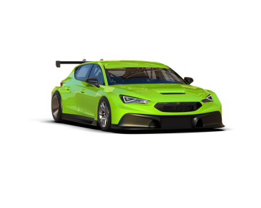 modern araba arka planda 3 boyutlu görüntüleme ile izole edildi