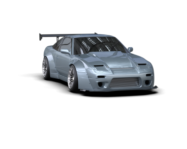 Bir markanın 3 boyutlu tasarımı - daha az genel bir araba