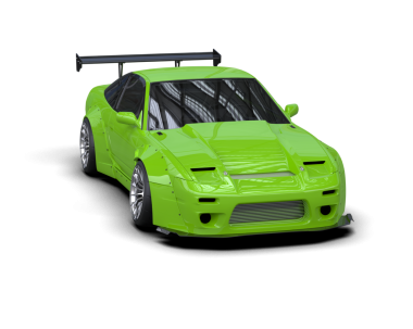 3 boyutlu bir markanın, daha az genel bir arabanın tanıtımı