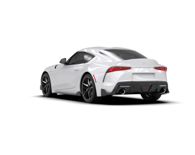 Beyaz arka planda modern bir araba. 3d illüstrasyon