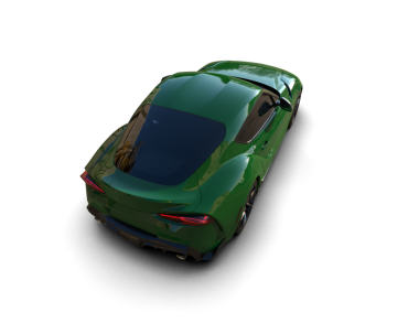 Araba beyaz arka planda izole edilmiş. 3d illüstrasyon