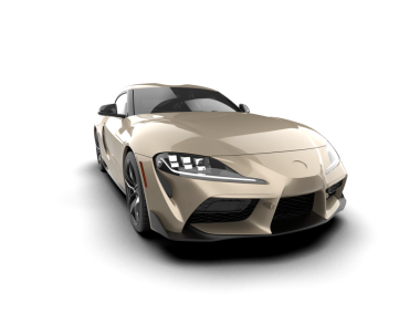 beyaz arka planda modern lüks araba