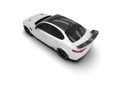 modern otomobil arka planda izole edildi