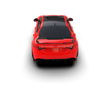 Modern bir arabanın 3 boyutlu görüntüsü