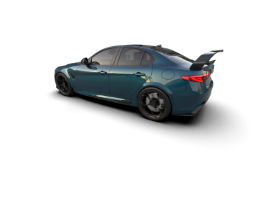 modern araba beyaz arkaplanda izole edildi