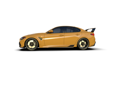 Daha az genel bir konsept arabanın 3 boyutlu çizimi