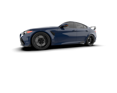 beyaz arkaplanda izole edilmiş bir araba