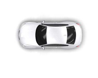 Siyah arka planda modern araba