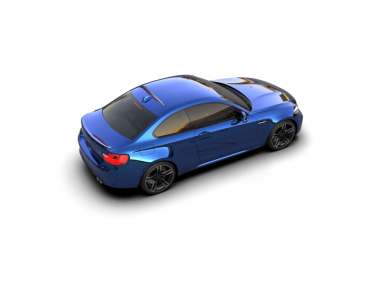 3 boyutlu lüks bir araba.