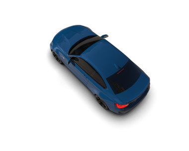 Bir markanın 3 boyutlu görüntülemesi - beyaz arka planda izole edilmiş daha az genel bir SUV ile