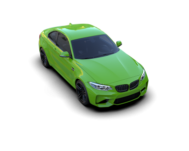 Bir arabanın 3 cg görüntüsü