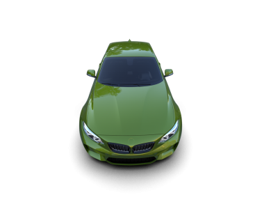 Arka planda izole edilmiş gerçekçi bir araba. vektör illüstrasyonu