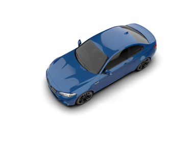 modern otomobil kırpma yolu ile izole edildi