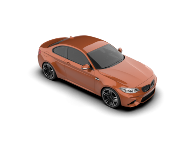 3D gerçekçi modern araba..