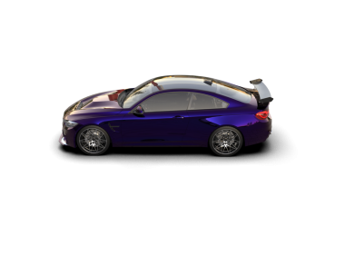 modern araba beyaz arka planda izole edildi. 3 boyutlu çizim - illüstrasyon