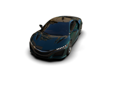 Siyah arkaplanda bir araba