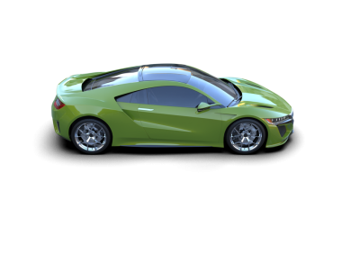 Bir markanın 3 boyutlu tasarımı - daha az genel bir araba